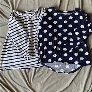 Two Old Navy shirts